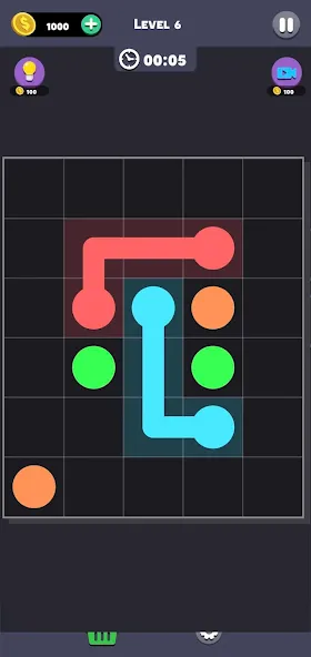 Same Color: Connect Two Dots (Сейм Колор Дот)  [МОД Menu] Screenshot 3