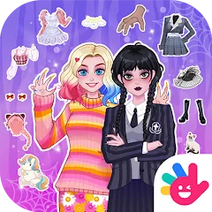 Скачать взломанную YoYa: Dress Up Fashion Girl (ЙоЯ)  [МОД Все открыто] - последняя версия apk на Андроид