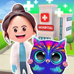 Скачать взломанную Cute Animals: Pet Doctor (Мрдж Кьют Энималс)  [МОД Все открыто] - стабильная версия apk на Андроид