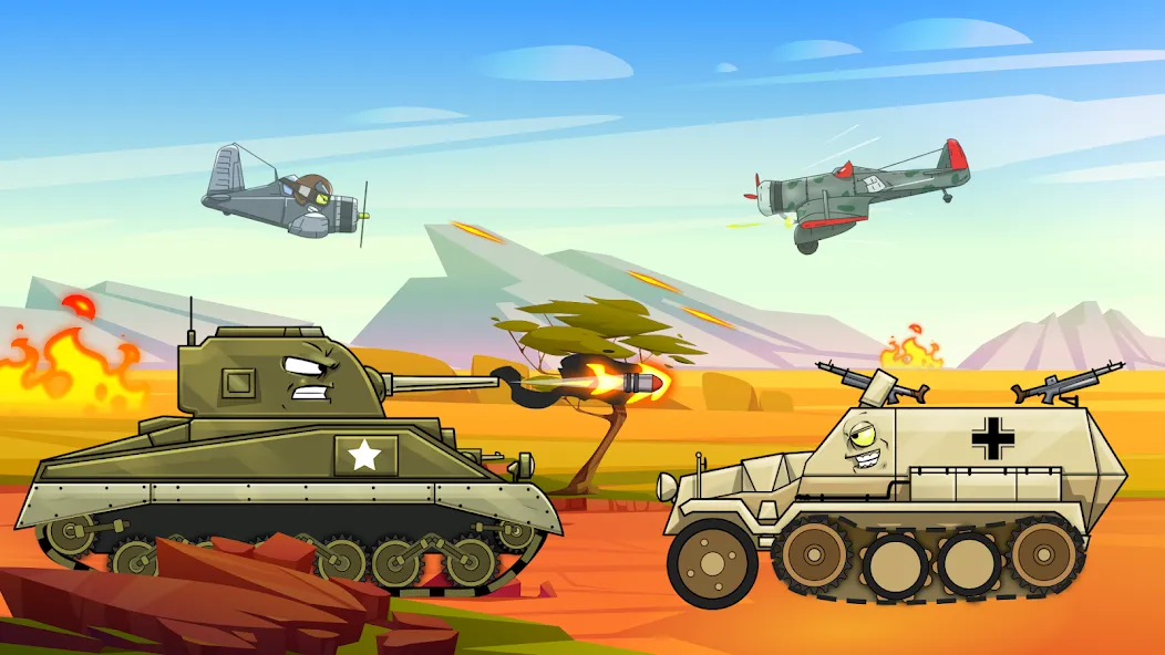 Merge Master Tanks: Tank wars (Мерж Танки)  [МОД Бесконечные монеты] Screenshot 4