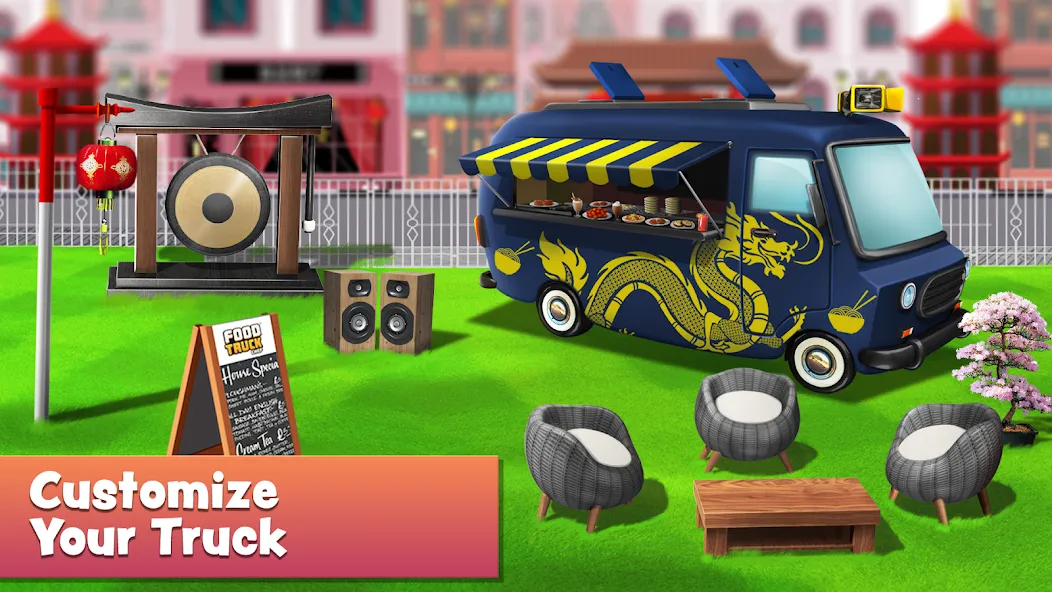 Food Truck Chef™ Cooking Games (Фуд Трак Шеф)  [МОД Mega Pack] Screenshot 4