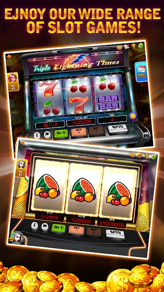 Cash Bay Casino - Slots game (Кэш Бэй Казино)  [МОД Много денег] Screenshot 3