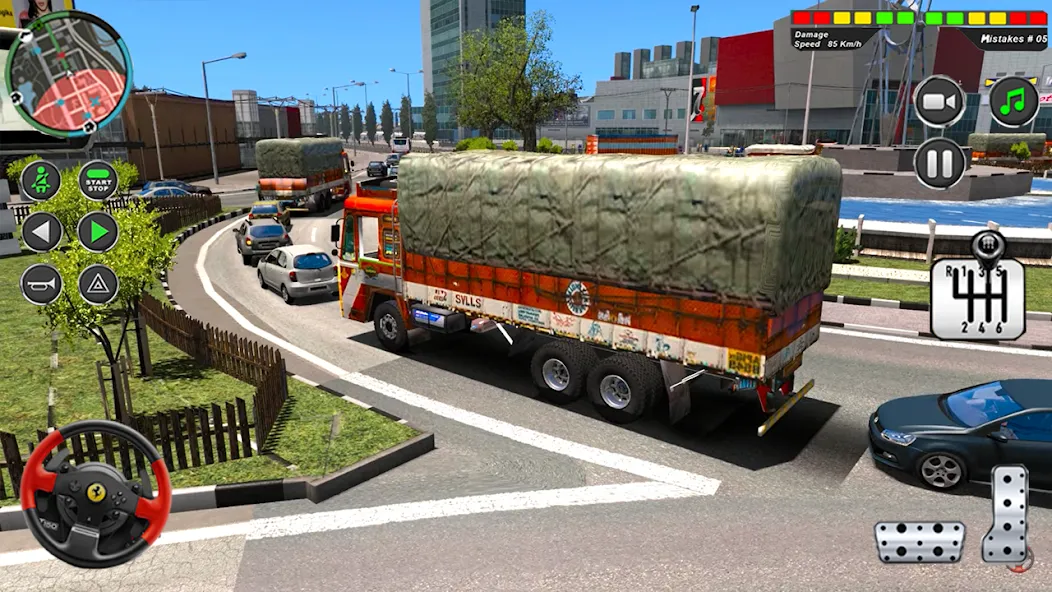 Indian Heavy Truck Delivery 3D  [МОД Много монет] Screenshot 4