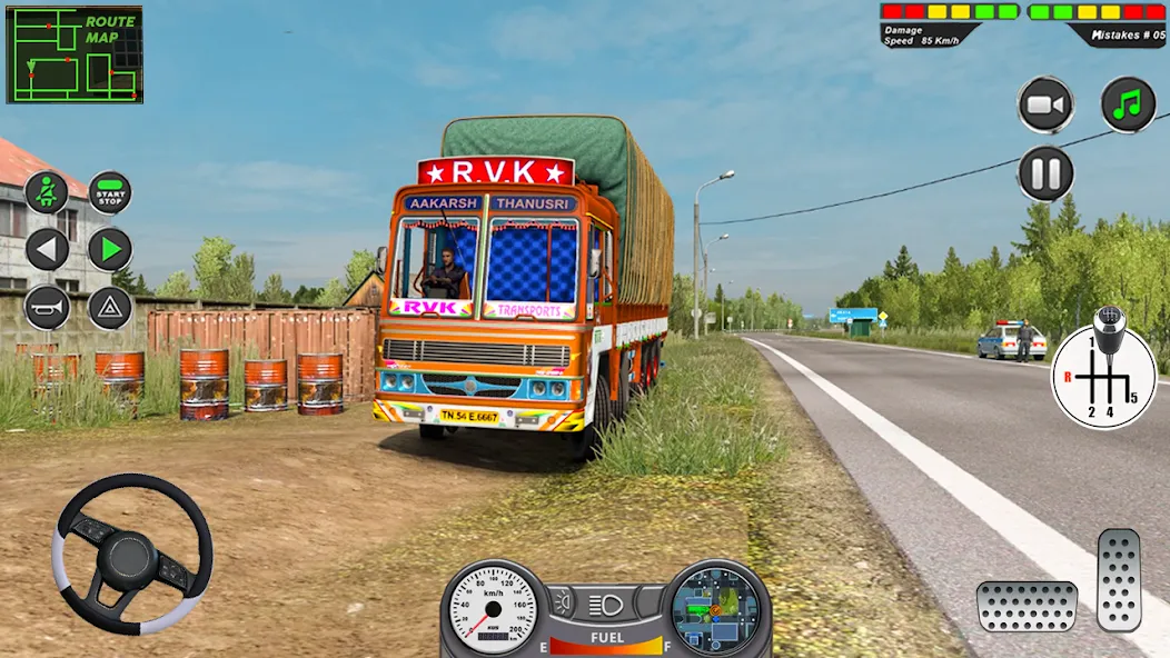 Indian Heavy Truck Delivery 3D  [МОД Много монет] Screenshot 5