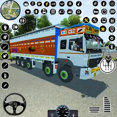 Взлом Indian Heavy Truck Delivery 3D  [МОД Много монет] - полная версия apk на Андроид