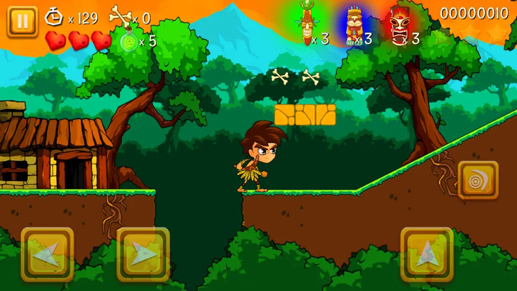 Super Warrior Dino Adventures (Супер Воин Дино Приключения)  [МОД Menu] Screenshot 1