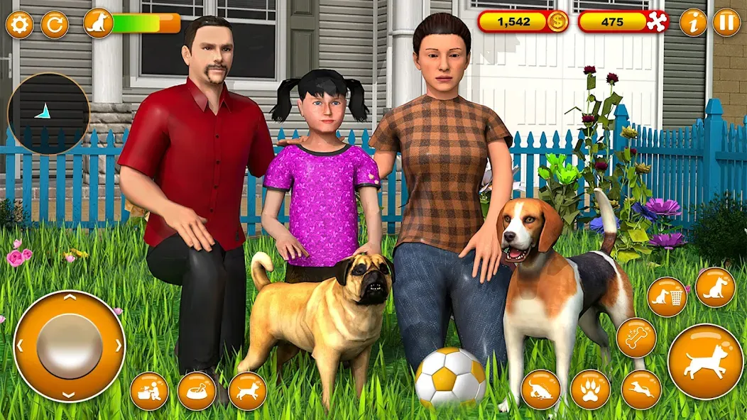 Pet Dog Family Adventure Games  [МОД Все открыто] Screenshot 5