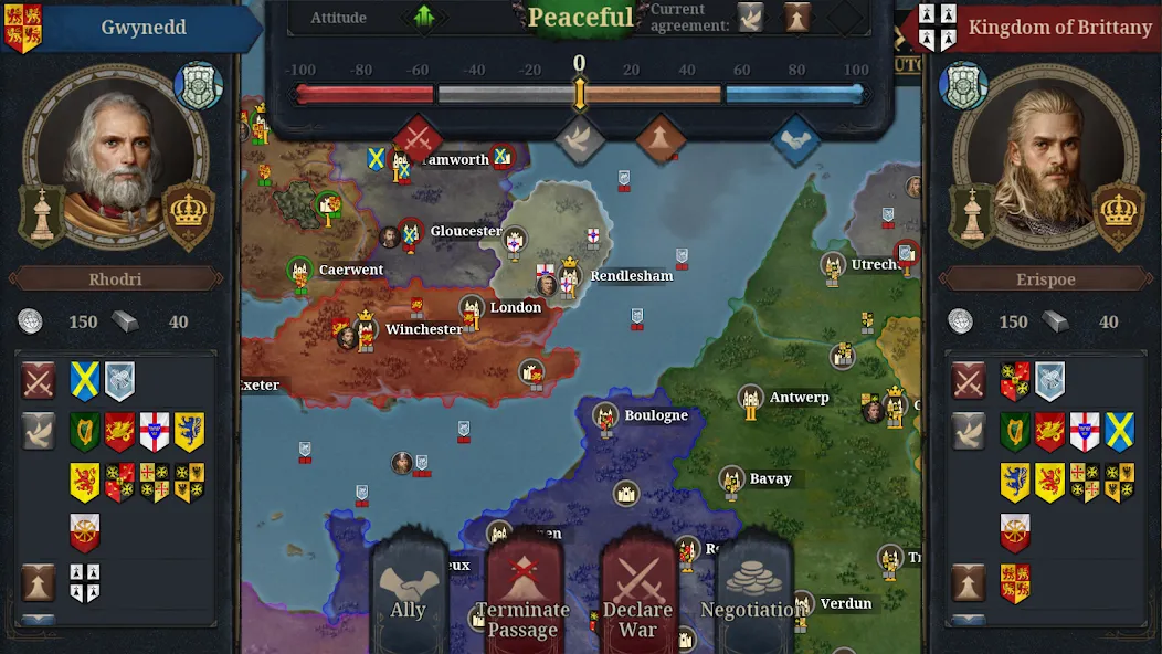 European War 7: Medieval (Европейская война 7)  [МОД Unlimited Money] Screenshot 3