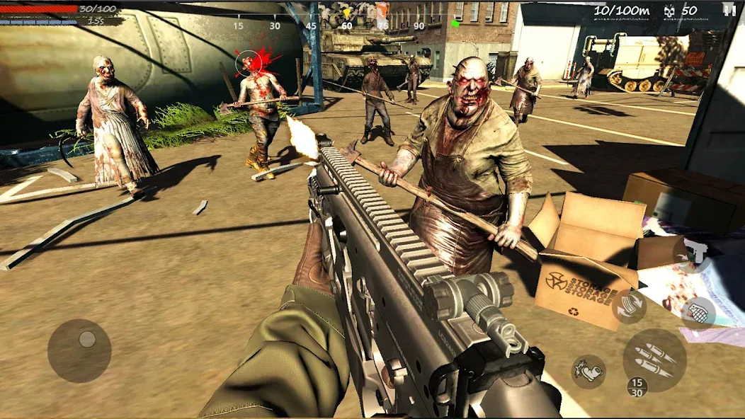 Zombie Game:Trigger Survivor (Зомби Гейм)  [МОД Все открыто] Screenshot 2