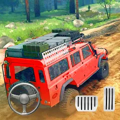 Взлом 4X4 Offroad SUV Driving Games  [МОД Меню] - полная версия apk на Андроид