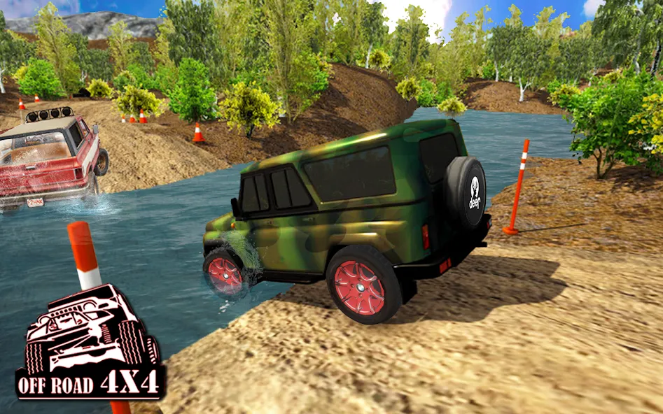 Offroad Jeep Racing Extreme  [МОД Unlimited Money] Screenshot 3