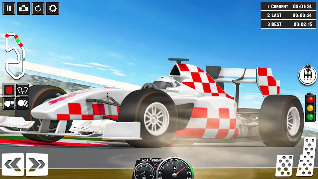 Formula Racing Car Racing Game  [МОД Unlocked] Screenshot 4