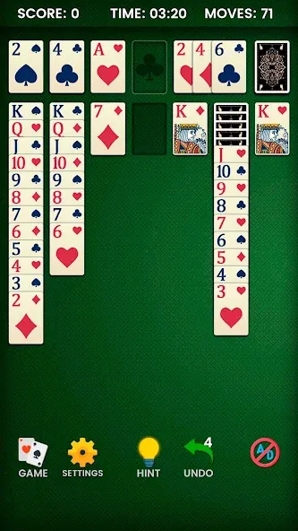 Klondike Solitaire (Клондайк солитер)  [МОД Menu] Screenshot 4