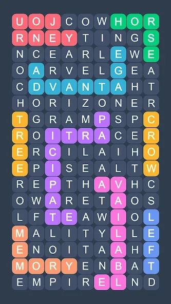 Word Search - Evolution Puzzle  [МОД Бесконечные монеты] Screenshot 5