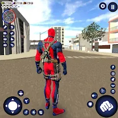 Скачать взлом Miami Rope Hero Spider Game  [МОД Бесконечные монеты] - последняя версия apk на Андроид