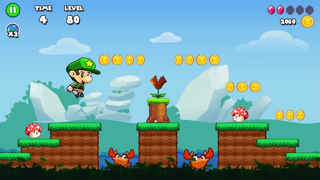 Bob Run: Adventure run game (Боб Ран)  [МОД Unlimited Money] Screenshot 1