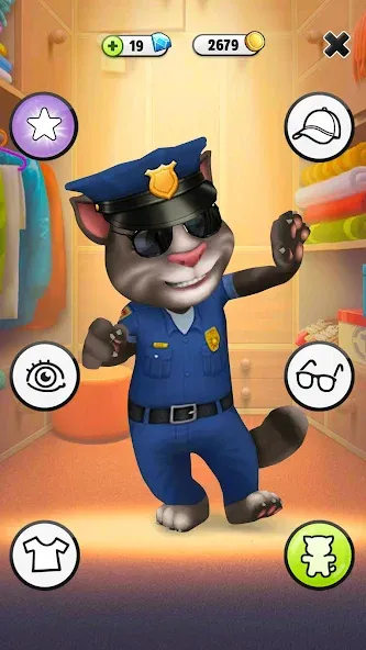 My Talking Tom  [МОД Много монет] Screenshot 4