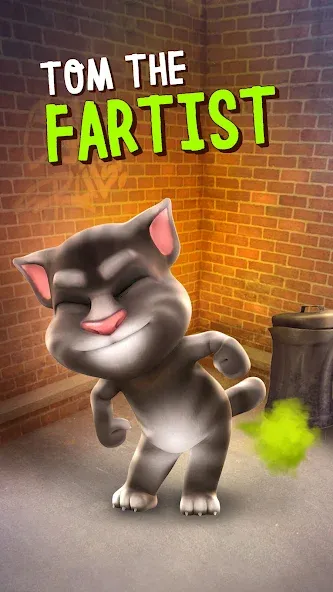 Talking Tom Cat  [МОД Бесконечные деньги] Screenshot 3