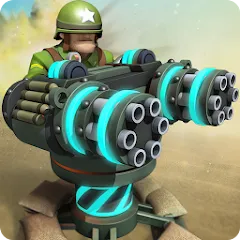 Взломанная Alien Creeps - Tower Defense (Эйлиен Крипс ТД)  [МОД Mega Pack] - полная версия apk на Андроид