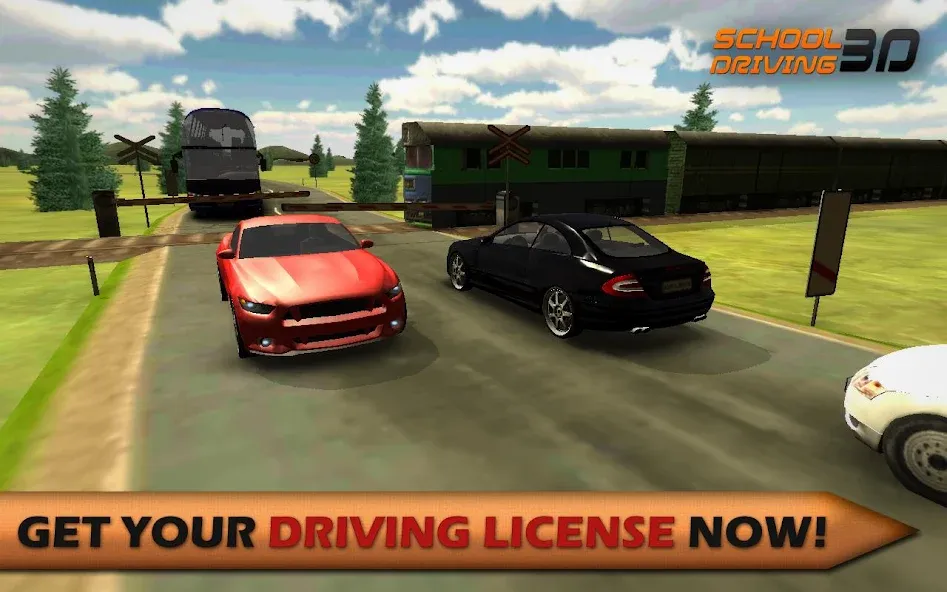 School Driving 3D (Скул Драйвинг 3Д)  [МОД Menu] Screenshot 1