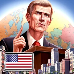 Взломанная MA 1 – President Simulator  [МОД Все открыто] - полная версия apk на Андроид