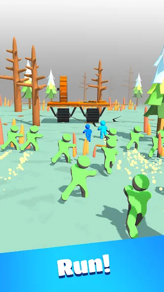 Zombie Raft (Зомби Рафт)  [МОД Menu] Screenshot 1
