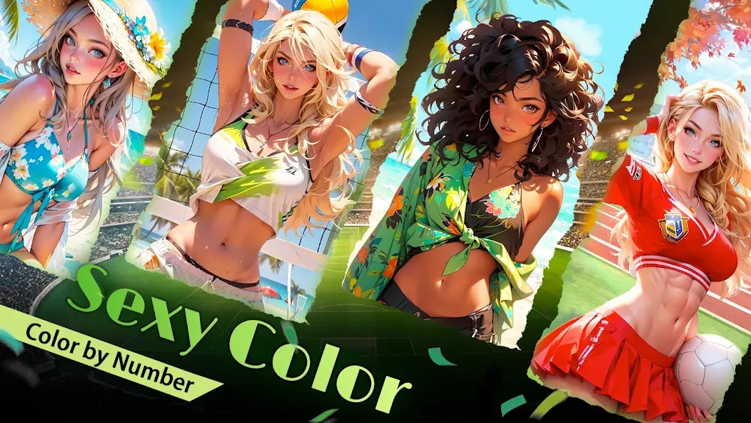 Adult Sexy Coloring Games  [МОД Menu] Screenshot 3