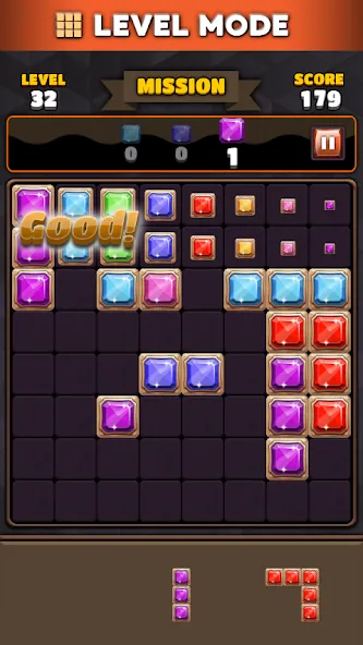 Block Puzzle 8x8 (Блокголоволомка 88)  [МОД Menu] Screenshot 3