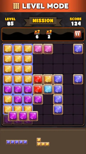 Block Puzzle 8x8 (Блокголоволомка 88)  [МОД Menu] Screenshot 5