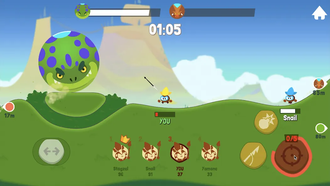 Tiny Hunters - Monsters Attack (Тини Хантерс)  [МОД Unlimited Money] Screenshot 5