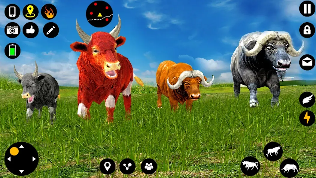 Angry Bull Attack Fight Games (Ангри Булл Атак Файт Геймс)  [МОД Mega Pack] Screenshot 5