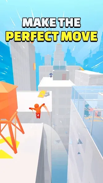 Parkour Race - FreeRun Game (Паркур Рейс)  [МОД Много монет] Screenshot 1