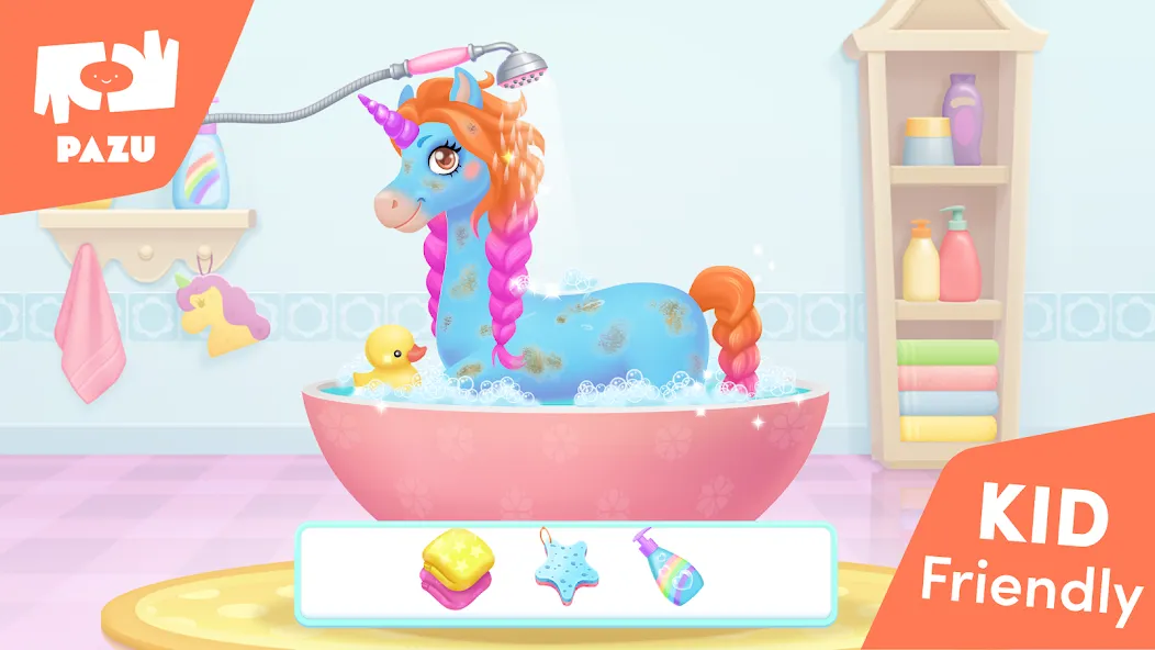 My Unicorn dress up for kids  [МОД Много монет] Screenshot 3