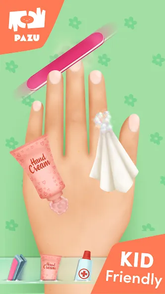 Girls Nail Salon - Kids Games  [МОД Unlimited Money] Screenshot 3