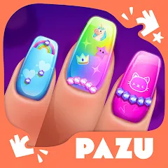 Скачать взломанную Girls Nail Salon - Kids Games  [МОД Unlimited Money] - стабильная версия apk на Андроид