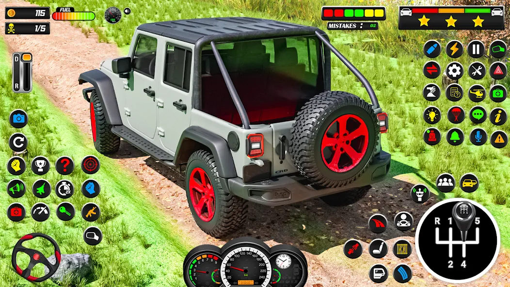 Offroad 4x4 Jeep Driving Game  [МОД Unlimited Money] Screenshot 2