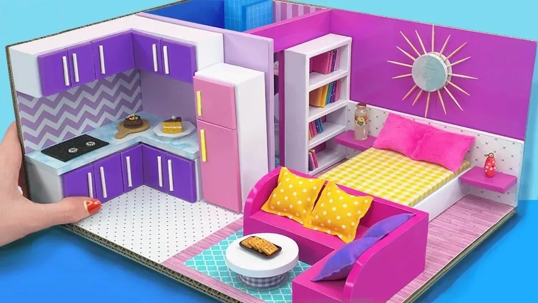 Girl Doll House Design Games (Дизайнерские игры для девочек Домик для кукол)  [МОД Unlimited Money] Screenshot 5