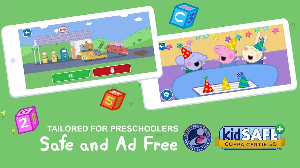 World of Peppa Pig: Kids Games (Мир свинки Пеппы)  [МОД Menu] Screenshot 2