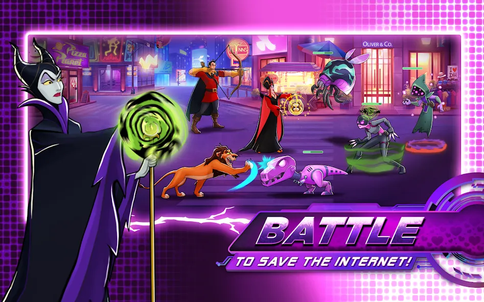 Disney Heroes: Battle Mode (Дисней Хироус)  [МОД Mega Pack] Screenshot 1