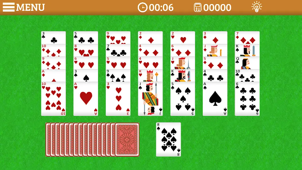 Golf Solitaire Multi CardsGame (Гольф Солитер Мульти КардсГейм)  [МОД Menu] Screenshot 2