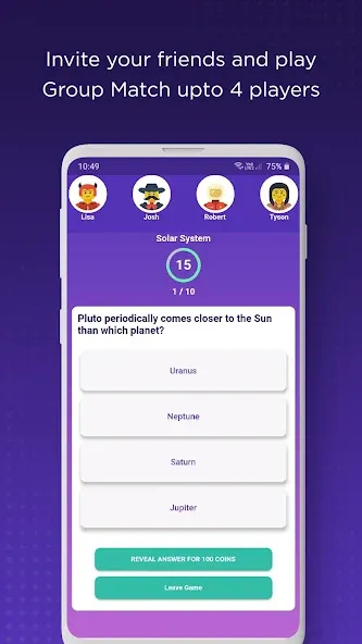 QuizPot: Group GK Quiz Trivia (КвизПот)  [МОД Unlimited Money] Screenshot 5