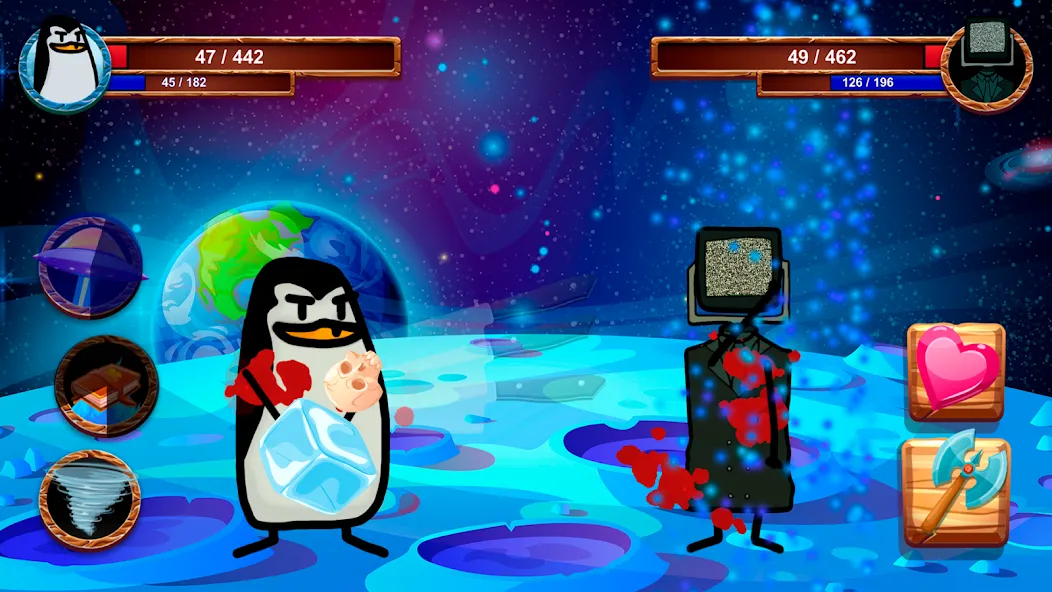 Cartoon Battle  [МОД Много монет] Screenshot 3