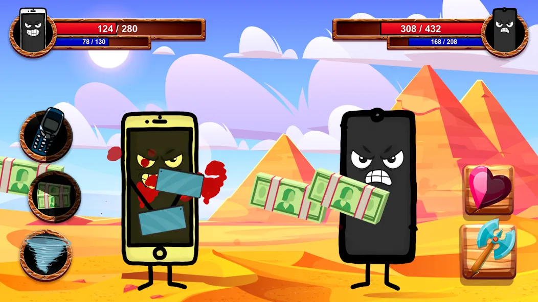 Cartoon Battle  [МОД Много монет] Screenshot 5