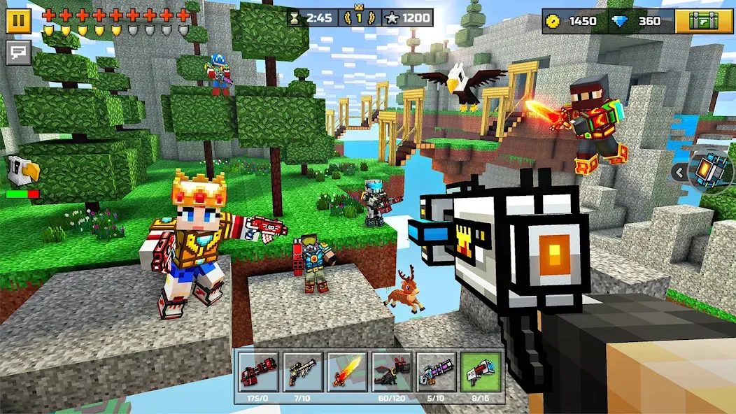 Pixel Gun 3D - FPS Shooter (Пиксельный пистолет 3Д)  [МОД Unlimited Money] Screenshot 2