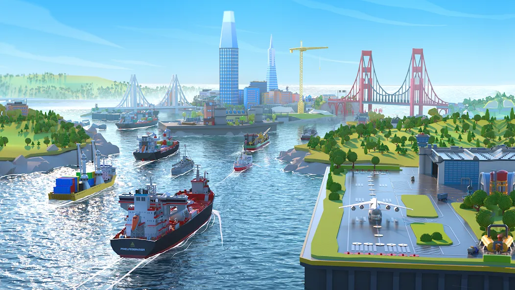 Port City: Ship Tycoon (Порт Сити)  [МОД Unlocked] Screenshot 5