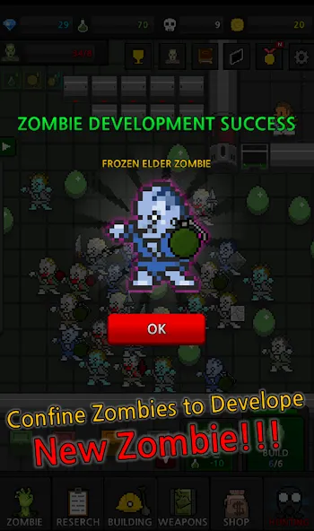 Grow Zombie VIP : Merge Zombie  [МОД Бесконечные деньги] Screenshot 4