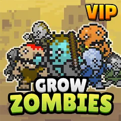 Взломанная Grow Zombie VIP : Merge Zombie  [МОД Бесконечные деньги] - стабильная версия apk на Андроид