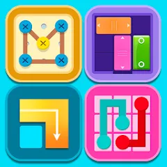 Взломанная Puzzle Games Collection game  [МОД Menu] - стабильная версия apk на Андроид