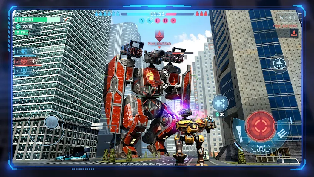 War Robots Multiplayer Battles  [МОД Все открыто] Screenshot 1