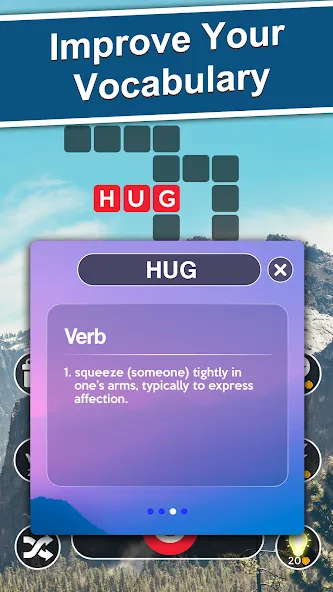 Word Cross: Crossy Word Search (Уорд Кросс)  [МОД Много монет] Screenshot 4